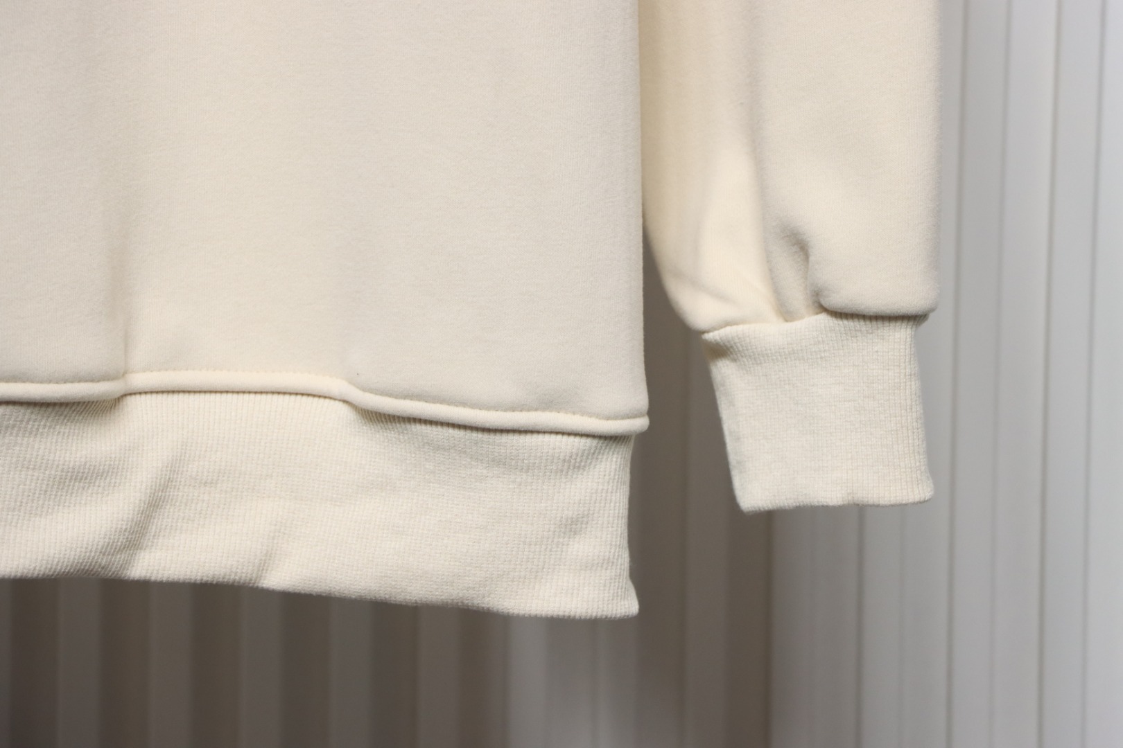 Lacoste crocodile embroidered jacket Cream