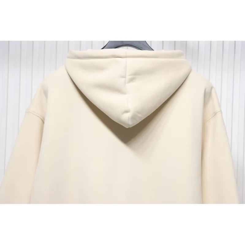 Lacoste crocodile embroidered jacket Cream