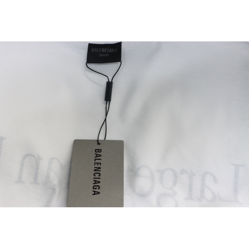 Balenciaga 25ss Bags Printed T-shirt White
