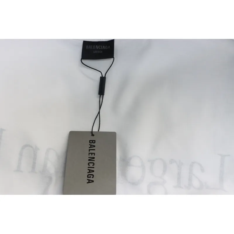 Balenciaga 25ss Bags Printed T-shirt White