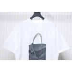 Balenciaga 25ss Bags Printed T-shirt White