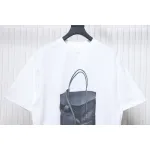 Balenciaga 25ss Bags Printed T-shirt White