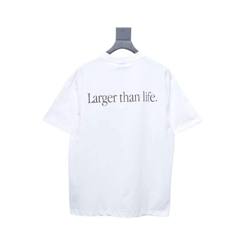 Balenciaga 25ss Bags Printed T-shirt White