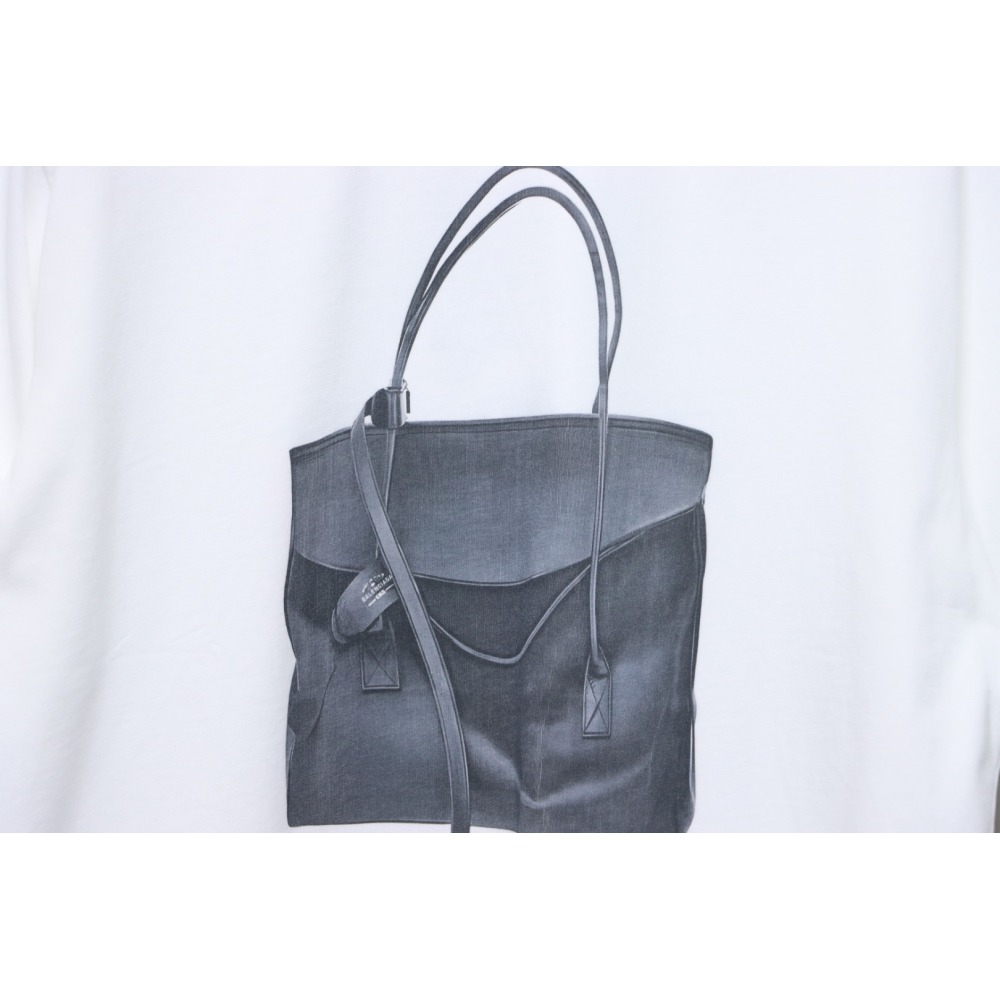 Balenciaga 25ss Bags Printed T-shirt White