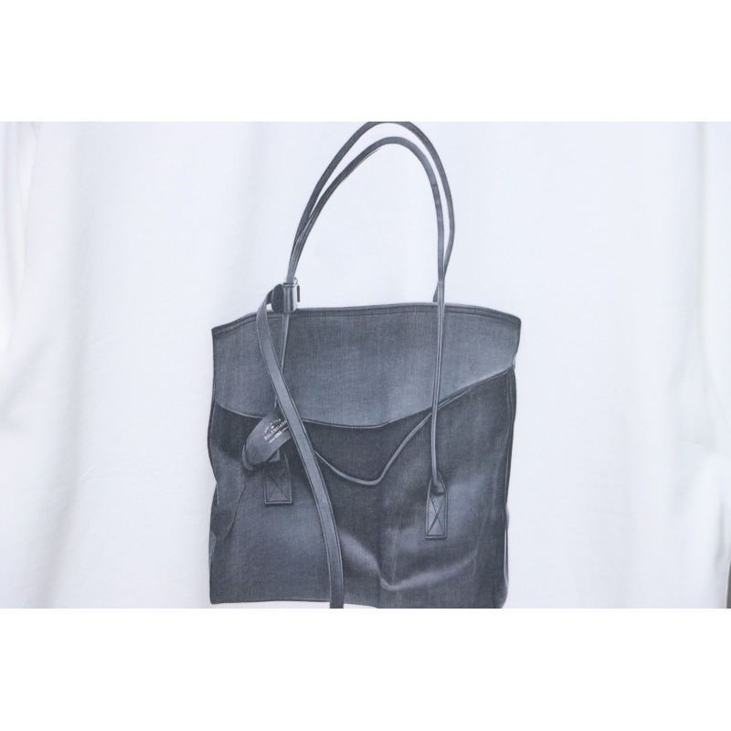 Balenciaga 25ss Bags Printed T-shirt White