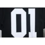 Balenciaga 25ss Basketball Embroidery 01 Print T-shirt Black