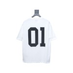 Balenciaga 25ss Basketball Embroidery 01 Print T-shirt White