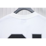 Balenciaga 25ss Basketball Embroidery 01 Print T-shirt White