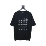 Balenciaga 25ss Multiple LOGO Printed T-shirt Black