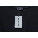 Balenciaga 25ss Multiple LOGO Printed T-shirt Black