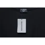 Balenciaga 25ss Multiple LOGO Printed T-shirt Black