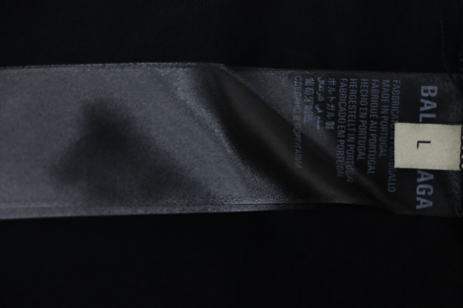 Balenciaga 25ss Multiple LOGO Printed T-shirt Black