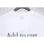 Balenciaga 25ss Shoes Printed T-shirt White