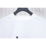 Balenciaga 25ss Shoes Printed T-shirt White