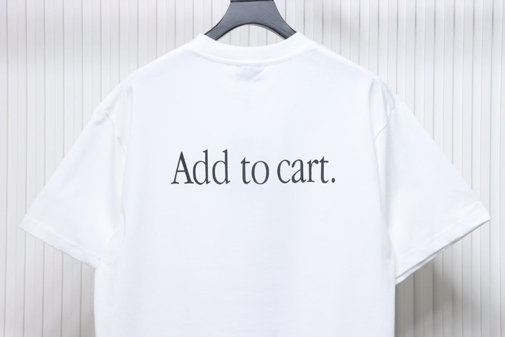 Balenciaga 25ss Shoes Printed T-shirt White