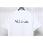 Balenciaga 25ss Shoes Printed T-shirt White