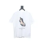 Balenciaga 25ss Shoes Printed T-shirt White