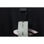Balenciaga 3B Big M full-Embroidered T-shirt Black