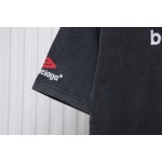 Balenciaga 3B Big M full-Embroidered T-shirt Black