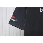 Balenciaga 3B Big M full-Embroidered T-shirt Black