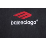 Balenciaga 3B Big M full-Embroidered T-shirt Black