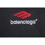Balenciaga 3B Big M full-Embroidered T-shirt Black