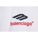 Balenciaga 3B Big M full-Embroidered T-shirt White