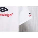 Balenciaga 3B Big M full-Embroidered T-shirt White