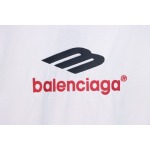 Balenciaga 3B Big M full-Embroidered T-shirt White
