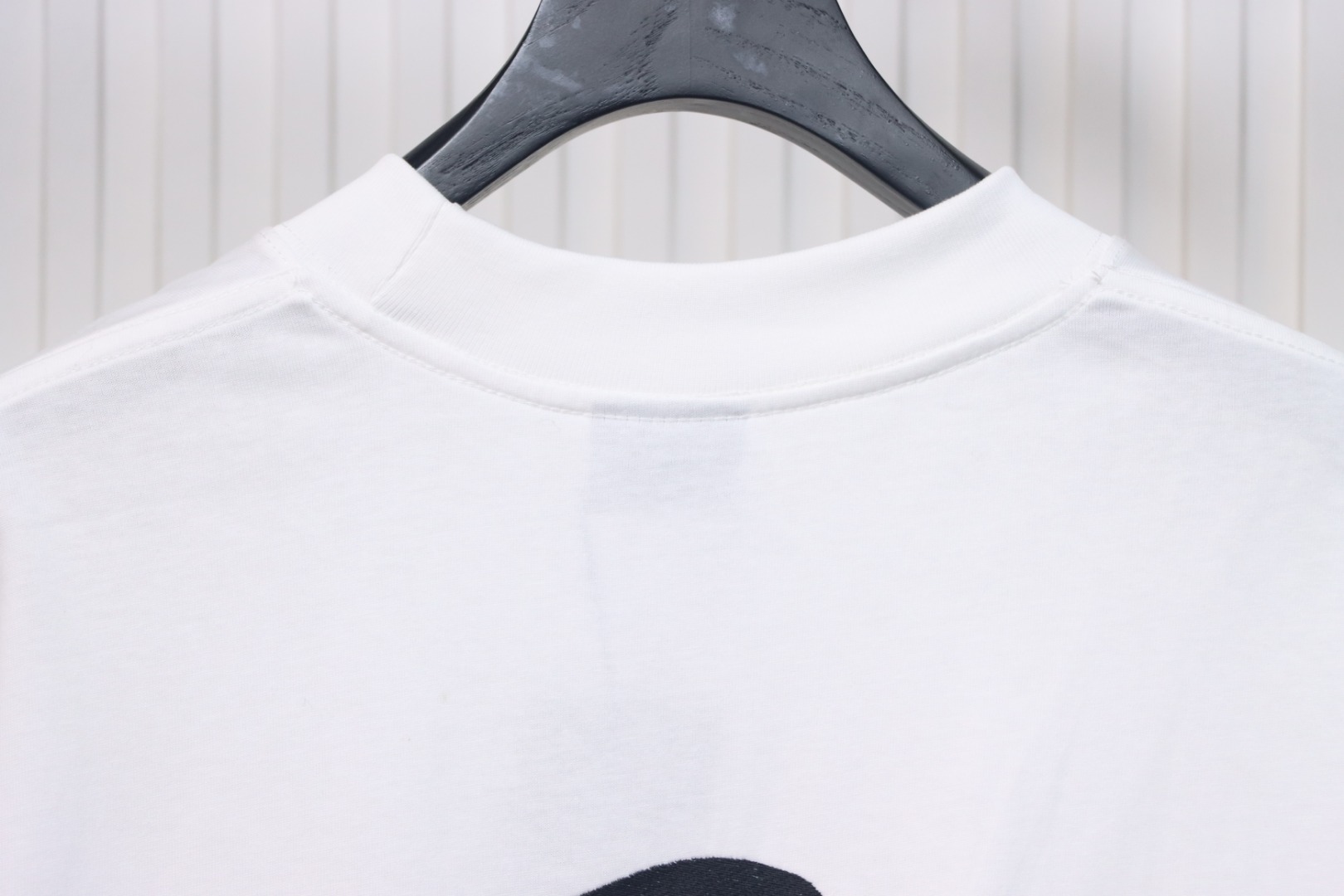Balenciaga 3B Big M full-Embroidered T-shirt White