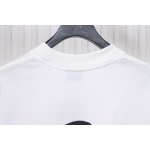 Balenciaga 3B Big M full-Embroidered T-shirt White