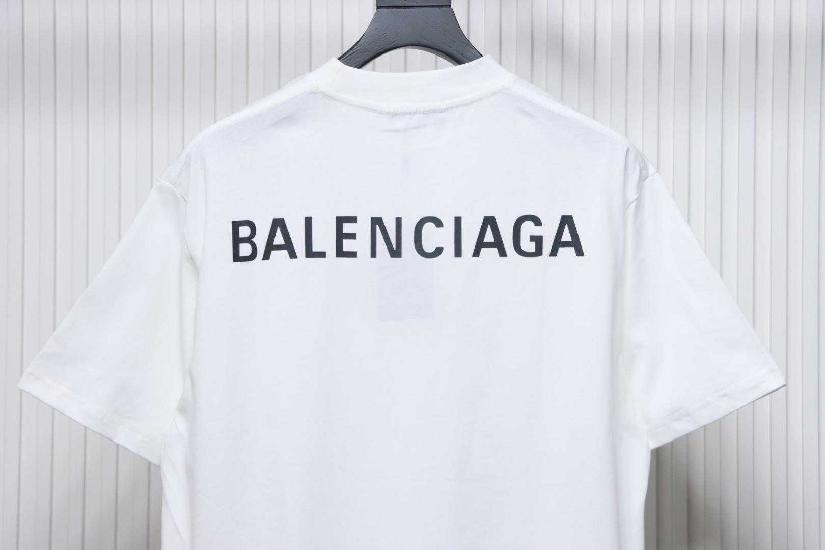 Balenciaga Classic Letter Print T-shirt White