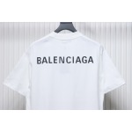 Balenciaga Classic Letter Print T-shirt White