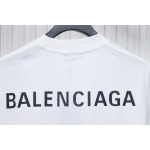 Balenciaga Classic Letter Print T-shirt White