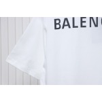 Balenciaga Classic Letter Print T-shirt White