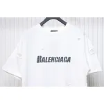 Balenciaga Distressed T-shirt White