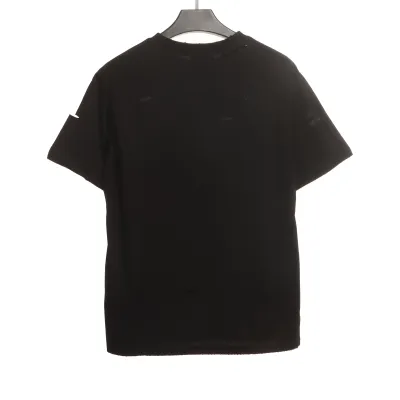 Balenciaga Distressed T-shirt Black 02