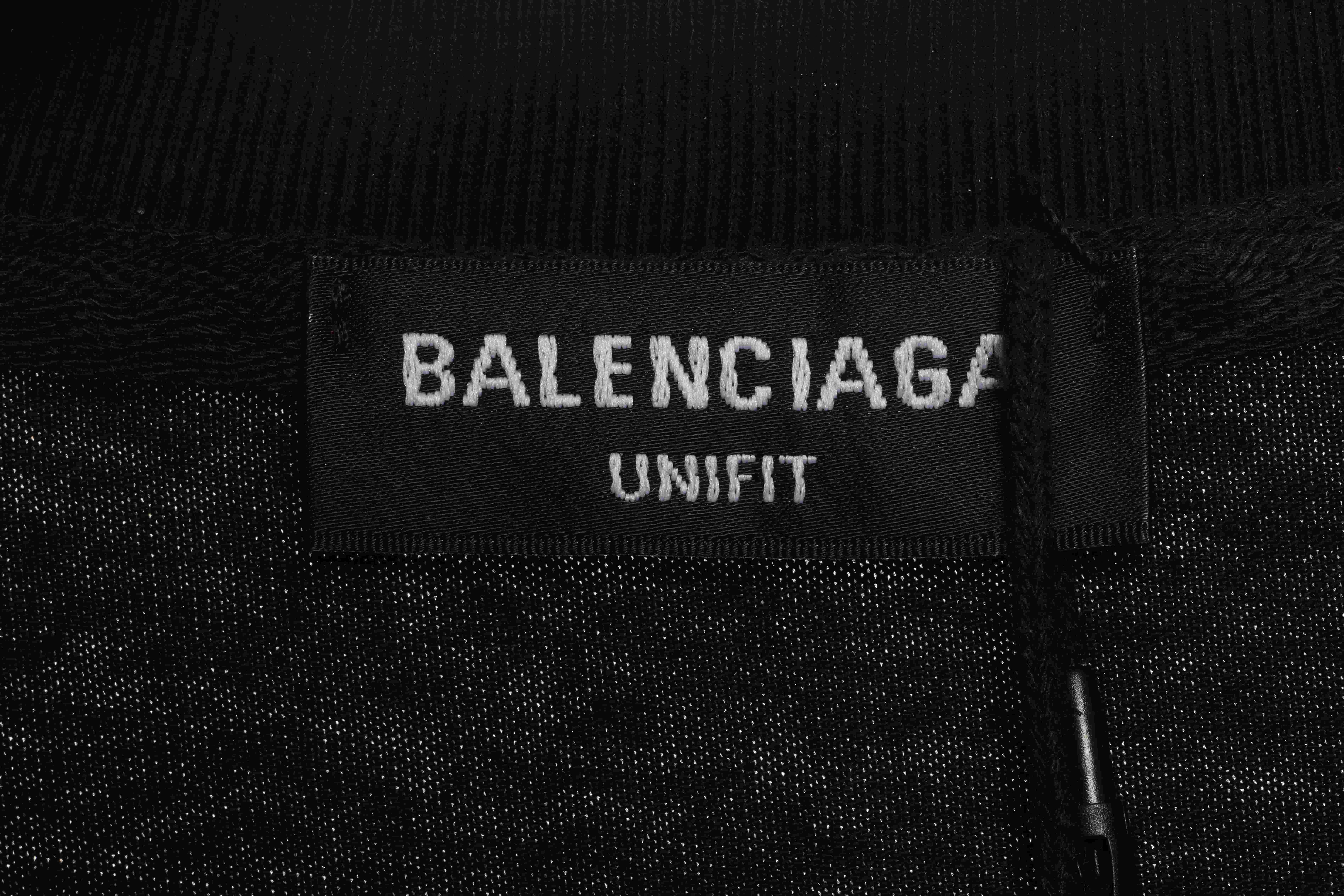 Balenciaga Distressed T-shirt Black