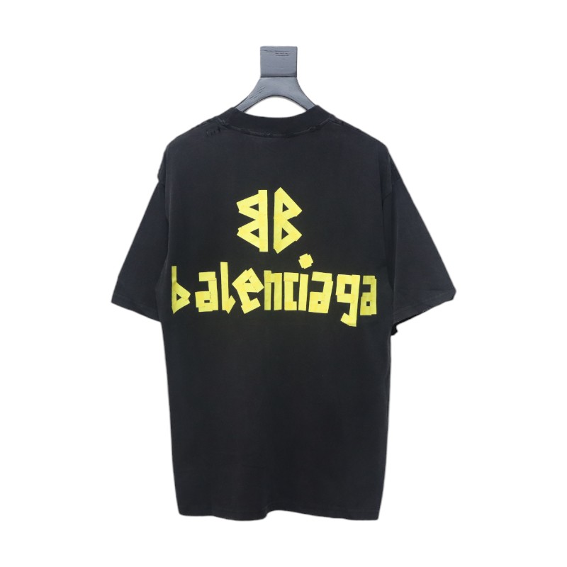 Balenciaga Masking Tape T-shirt Black