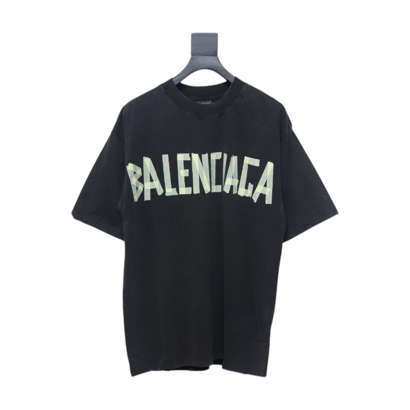 Balenciaga Masking Tape T-shirt Black