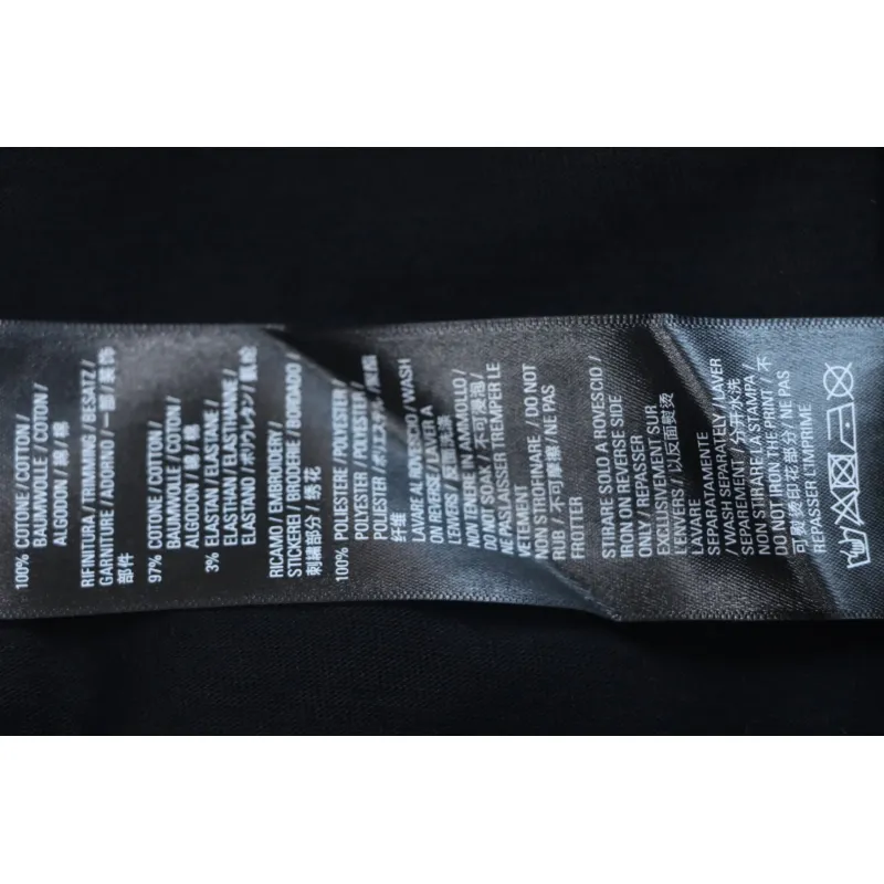 Balenciaga Masking Tape T-shirt Black