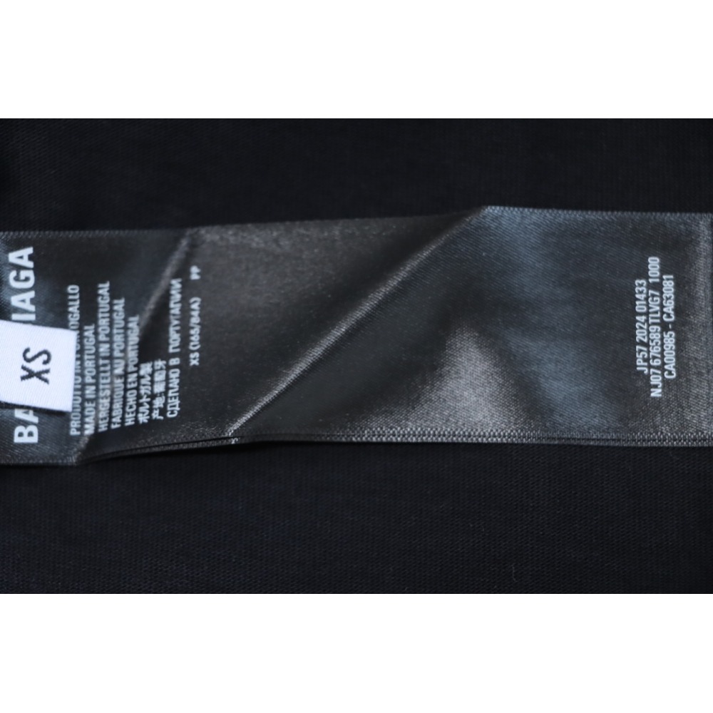 Balenciaga Masking Tape T-shirt Black