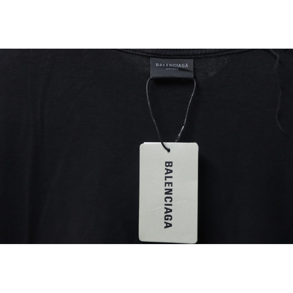 Balenciaga Masking Tape T-shirt Black