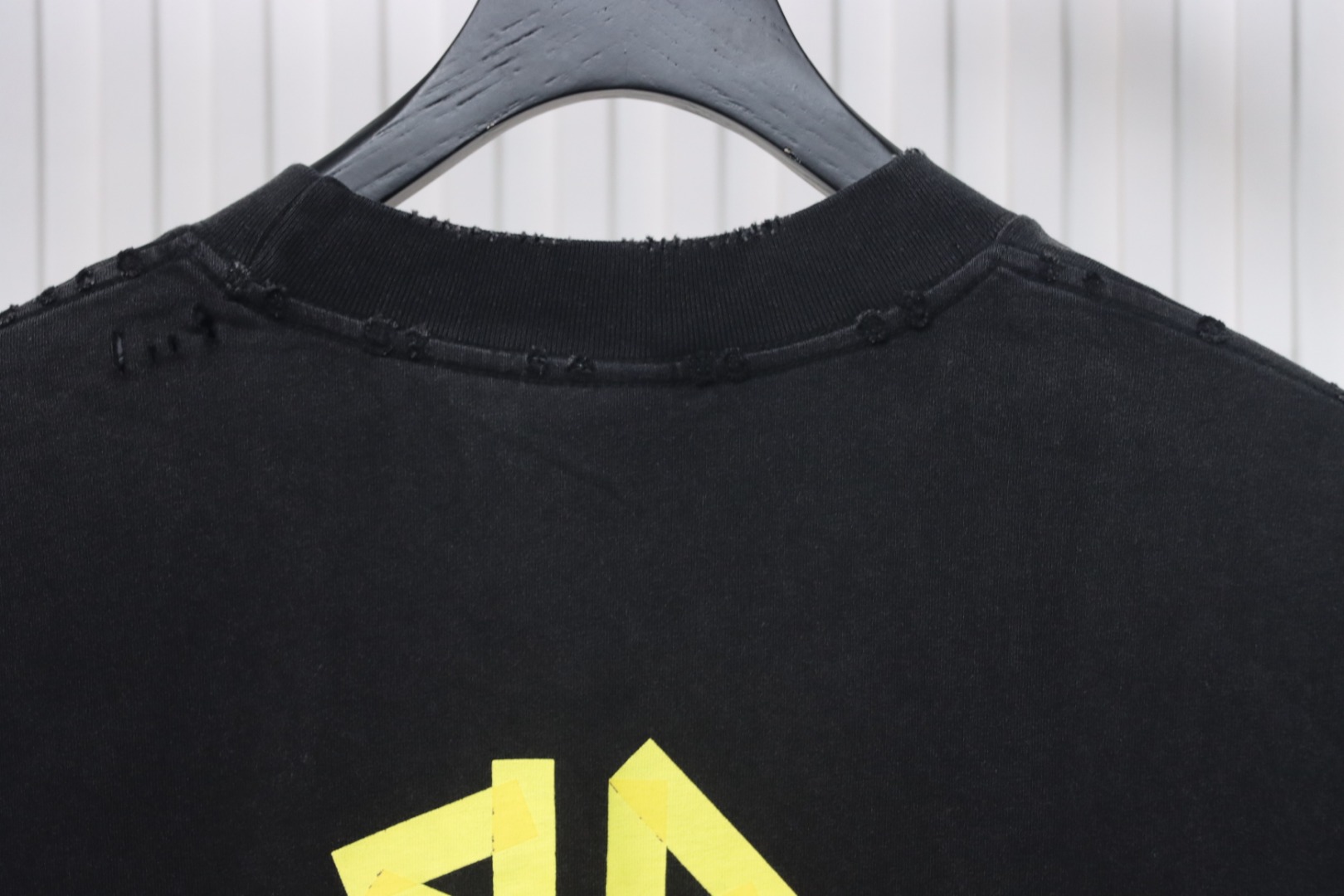 Balenciaga Masking Tape T-shirt Black