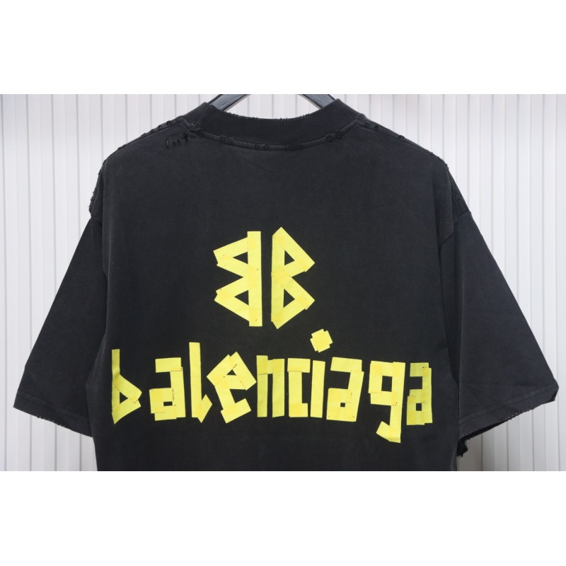 Balenciaga Masking Tape T-shirt Black