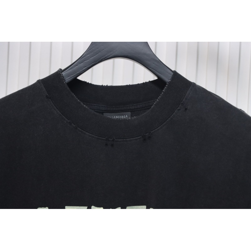 Balenciaga Masking Tape T-shirt Black