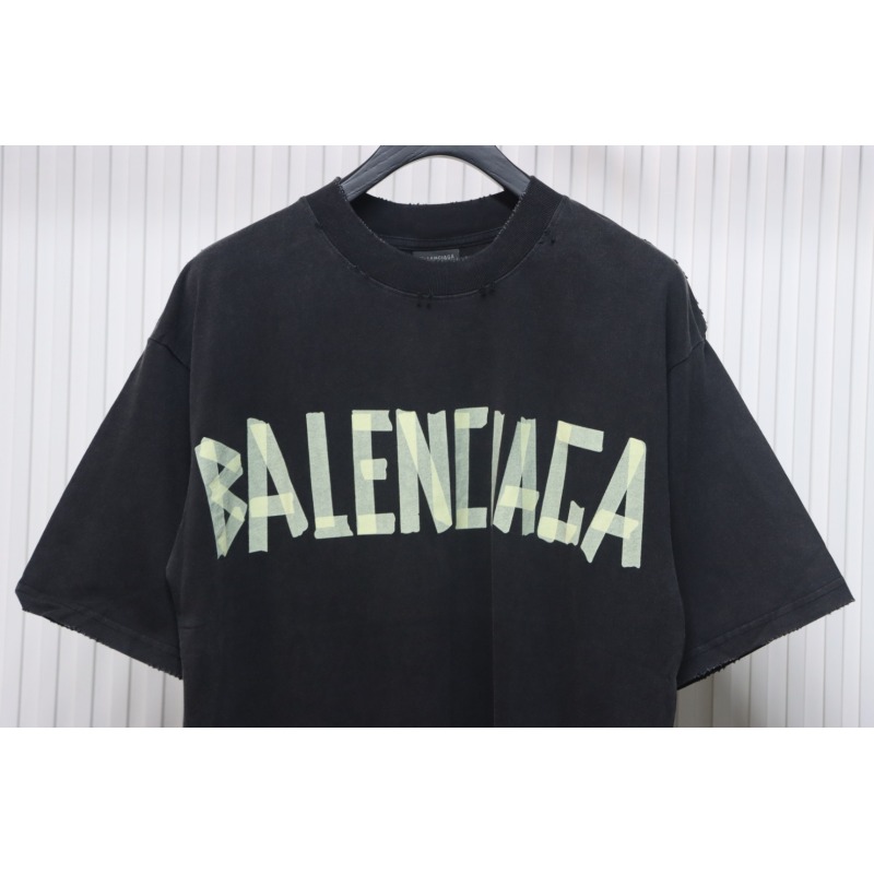 Balenciaga Masking Tape T-shirt Black