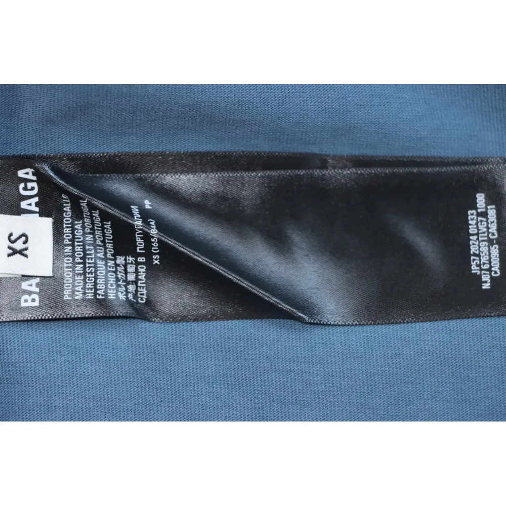 Balenciaga Masking Tape T-shirt Blue
