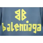 Balenciaga Masking Tape T-shirt Blue
