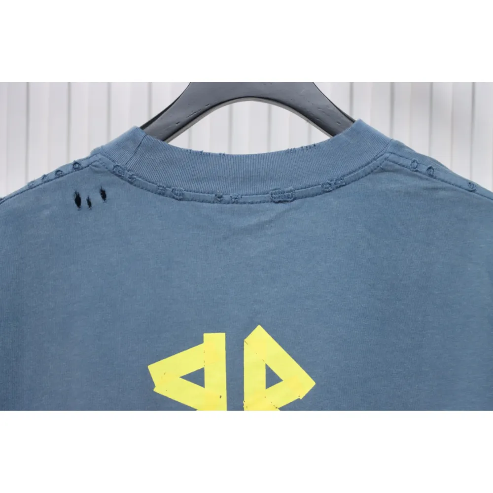 Balenciaga Masking Tape T-shirt Blue